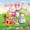 HogoKids Girls Castle STEM Building Toys, 998PCS Pink Princess Castle Building Blocks Gifts for 6-12 Years - 3 of 4