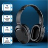 PHILIPS Over Ear Wired Headphones with 3.5mm Jack, Balanced Sound, Comfortable Design for Podcasts, Studio & Recording Keyboard- Black - 3 of 4