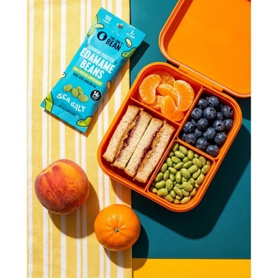The Only Bean Crunchy Roasted Edamame Snacks Individually Wrapped Protein Packs Sea Salt - 8.4oz/8pk