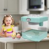 Cesicia Blue Snow Cone Maker, Tabletop Shaved Ice Machine for Slushies & Frozen Drinks, 2 Reusable Cups, Ice Scoop - 4 of 4