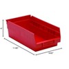 Quantum Storage Systems Economy Shelf Bin, 11-5/8"W X 6-5/8"D X 4"H - 2 of 2