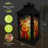 Briarwood Lane Christmas Lantern 13.5" x 5.5" x 5.5" Festive Reindeer For Christmas Lantern - 3 of 3