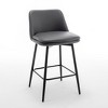 Vatros Counter Height Stools 360° Swivel Bar Stools Set of 2 - 3 of 4