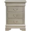 NicBex 3 Drawers Nightstand Modern Bedside Table with Storage End Table for Living Room, Bedroom, Study - 3 of 4