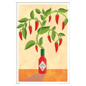 Trends International Reinders: Food - Chili Tree Framed Wall Poster Prints - 1 of 4