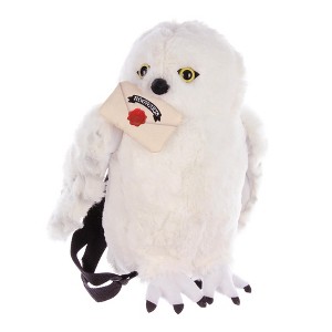 Accessory Innovations Company Harry Potter Hedwig The Owl 17 Inch Plush Backpack - 1 of 3