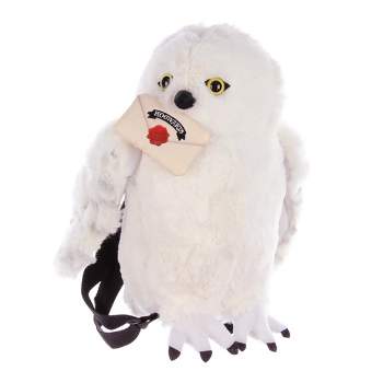 Accessory Innovations Company Harry Potter Hedwig The Owl 17 Inch Plush Backpack