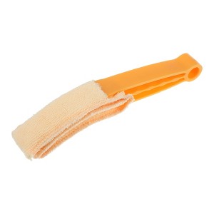 Unique Bargains Car Indoor Air-condition Clean Brush Plastic 8.46" Orange 1 Pc - 1 of 4