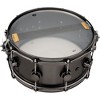 DW Collector's Series Satin Black Over Brass Snare Drum With Satin Chrome Hardware 14 x 6.5 in. - 3 of 4