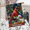 Briarwood Lane Winter House Flag 40x28 For Outdoor Cardinal and Holly For Winter House Flag - 4 of 4