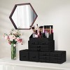 Sorbus Large 12 Drawers Makeup Organizer with Lipstick Slots & Makeup Brush Holders - 2 of 4