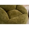 Airsurfer Compact Olive Green Armchair Plush Relaxation Armchair with Ottoman Stylish Furniture for Cozy Living Rooms - 2 of 4