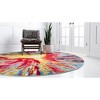 Unique Loom    Lyon Ruby Area Rug - 3 of 4