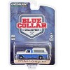 1975 Ford F-100 Ranger XLT Pickup Truck with Camper Shell Wind Blue and Wimbledon White 1/64 Diecast Model Car by Greenlight - 3 of 3