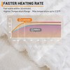 Electric Blanket, Waffle Heated Blanket with 5 Heating Levels and Time Setting, Machine Washable, ETL Certification - 4 of 4
