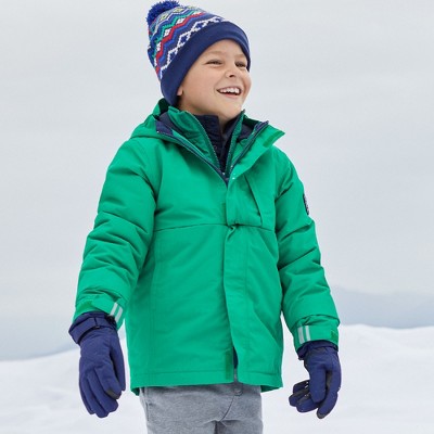 Lands' End Kids Squall Waterproof Insulated 3 in 1 Parka