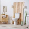 Evideco French Home Goods Stylish Trash Can with Bamboo Lid and Pedal, 2.5L Capacity - 2 of 4