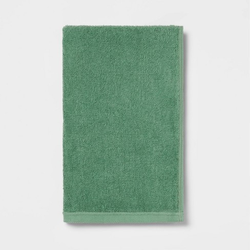 Everyday Hand Towel Light Green - Room Essentials™ : Target