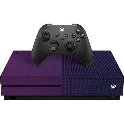 Microsoft Xbox One S 1TB Gaming Console Fortnite Battle Royale Edition with Wireless Controller Manufacturer Refurbished