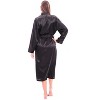 ADR Women's Lightweight Satin Robe, Long - 2 of 4