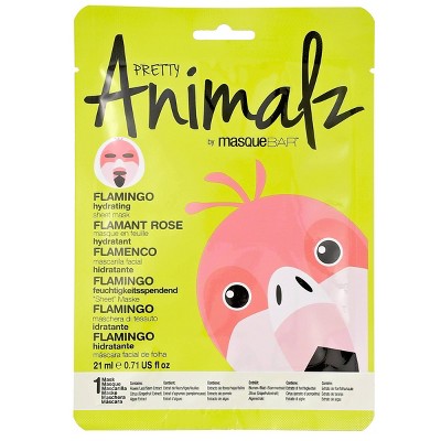 masqueBAR - Moisturizing Pretty Animalz Flamingo Sheet Mask
