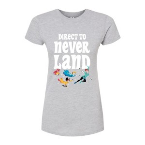 Women's - Disney - Peter Pan Fitted Graphic T-Shirt - 1 of 3