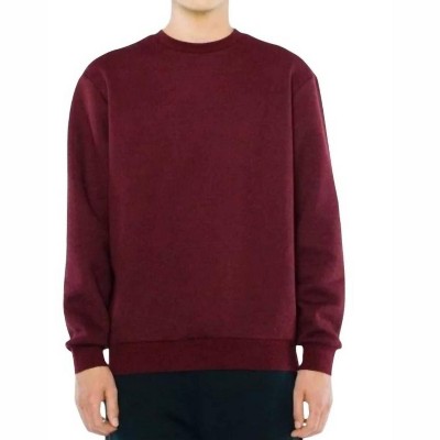 Men's Fleece Long Sleeves Sweatshirt - American Apparel