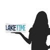 C&F Home 6" x 12" Lake Time Hooked Pillow - 2 of 3