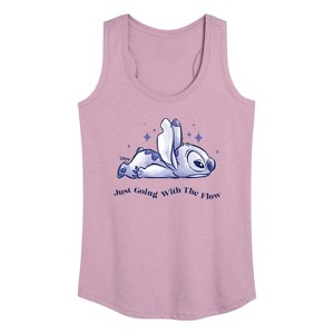 Women's - Disney - Lilo & Stitch Graphic Racerback Tank - 1 of 4
