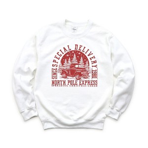 Simply Sage Market Women's Graphic Sweatshirt Special Delivery - 1 of 2