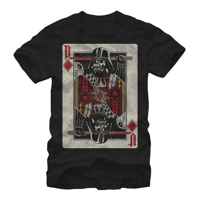 Men's Star Wars Vader In The Cards T-shirt : Target