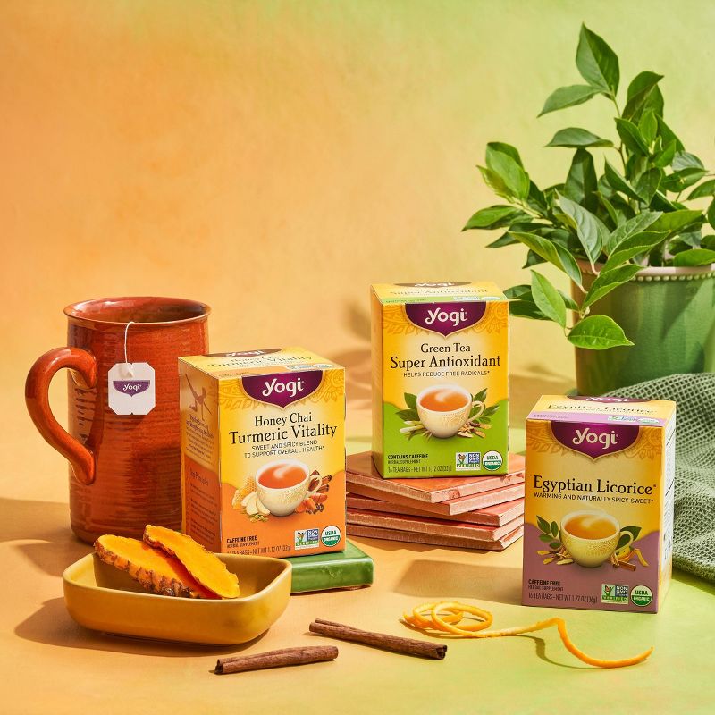 Yogi Tea - Honey Chai Turmeric Vitality Tea - 16ct, 6 of 11