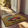1 PCS of Christmas letter printed door mat with different sizes, absorbent, anti slip, wear-resistant decorative door mat suitable for doorways - 4 of 4