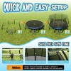 AMERLIFE 8FT 10FT 12FT 14FT 15FT 16FT Outdoor Trampoline with Enclosure Net and Ladder, Recreational Trampolines for Kids and Adults - 2 of 4
