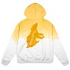 Harry Potter Hufflepuff Embroidered Adult Juniors Gold Ombre Pullover Hoodie - 2 of 4