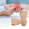 Unique Bargains Wrist Support Compression Sleeves Elastic Thin Wrist Brace for Women and Men 1 Pair - 2 of 4