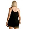 Women's Waffle Knit V-neck Tank Top - umgee - 3 of 4