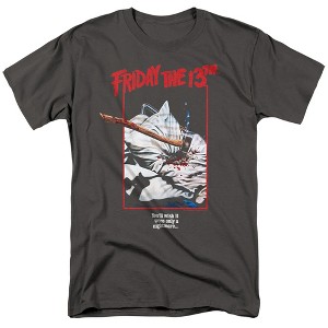 Friday The 13th Axe Poster Adult T-Shirt - 1 of 4