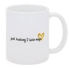 Elanze Designs I Work Out JK I Take Naps 11 Ounce White Ceramic Coffee Mug - 2 of 2