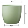 Tierra Garden 6.3" Matte Ceramic Basel Fashion Indoor Pot - 2 of 4