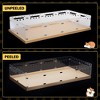 Sandinrayli Acrylic Guinea Pig Cages with 5PCS Waterproof Bottom, 4 x 2ft - 3 of 4