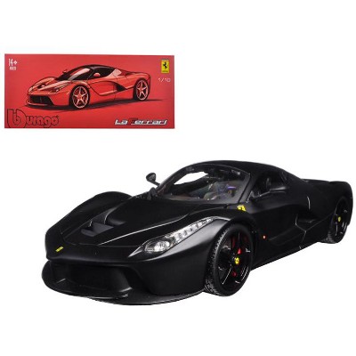 Ferrari LaFerrari F70 Matt Black "Signature Series" 1/18 Diecast Model Car by Bburago