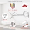 Barkan 13" - 83" Extra Long, Dual Arm TV Wall Mount, Full Motion - Extension, Swivel & Tilt - 3 of 4