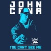 Men's WWE John Cena You Can't See Me Blue T-Shirt - 2 of 4