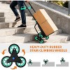 3-in-1 Stair Climber Dolly with 6 Wheels, Telescoping Handle, 440LB, Hand Truck for Smooth Stair Descent, Moving, Groceries, Logistics - 4 of 4