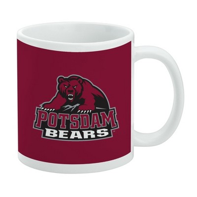 State University of New York at Potsdam Primary Logo Ceramic Coffee Mug Novelty Gift Mugs for Coffee Tea and Hot Drinks 11oz White