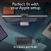 Logitech - MX Keys Mini for Mac Minimalist Wireless Keyboard, Compact, Bluetooth, Backlit Keys, USB-C, Compatible with MacBook,iMac,iPad - Space Grey - 4 of 4