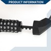 Unique Bargains Bicycle Lock Adjustable Bike Chain Lock 5 Digit Resettable Bike Cable Lock Black - 3 of 4