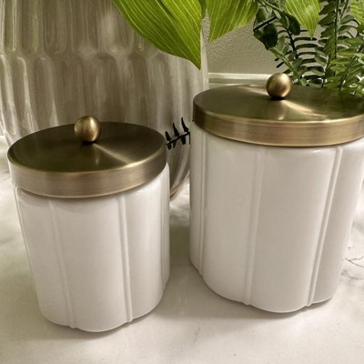 Hearth & Hand Large Resin Bath hotsell Canister Set *NEW*