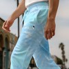 Dalix Astronaut Tie Dye Fleece Jogger Pants Mens Cotton Blend Drawcord Ribbed Cuff Sweatpants Front Pockets - 4 of 4